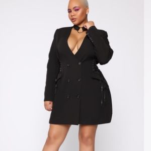 Cardi b Blazer dress  fashion nova